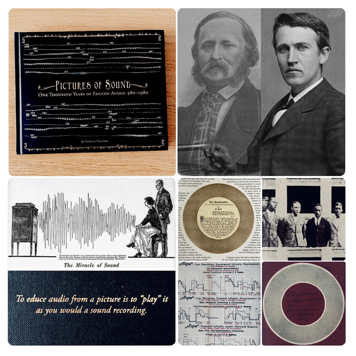 アート・デザイン・音楽 Patrick Feaster Pictures of Sound Patrick Feaster – Pictures Of Sound: One Thousand Years Of
